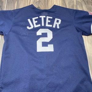 VTG Majestic Derek Jeter Jersey yankees large